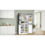 Bosch KMC85LEEA Serie 4, French Door (grau) – Bild 2